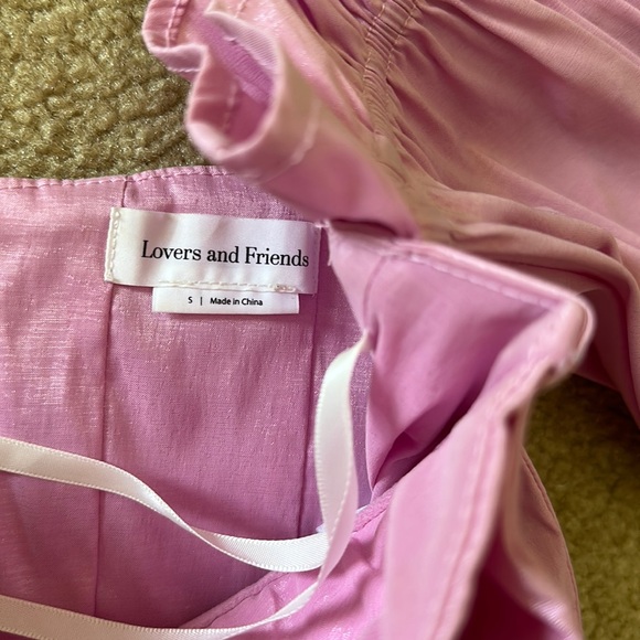 Lovers and friends lilac Tyra corset top - Picture 3 of 4